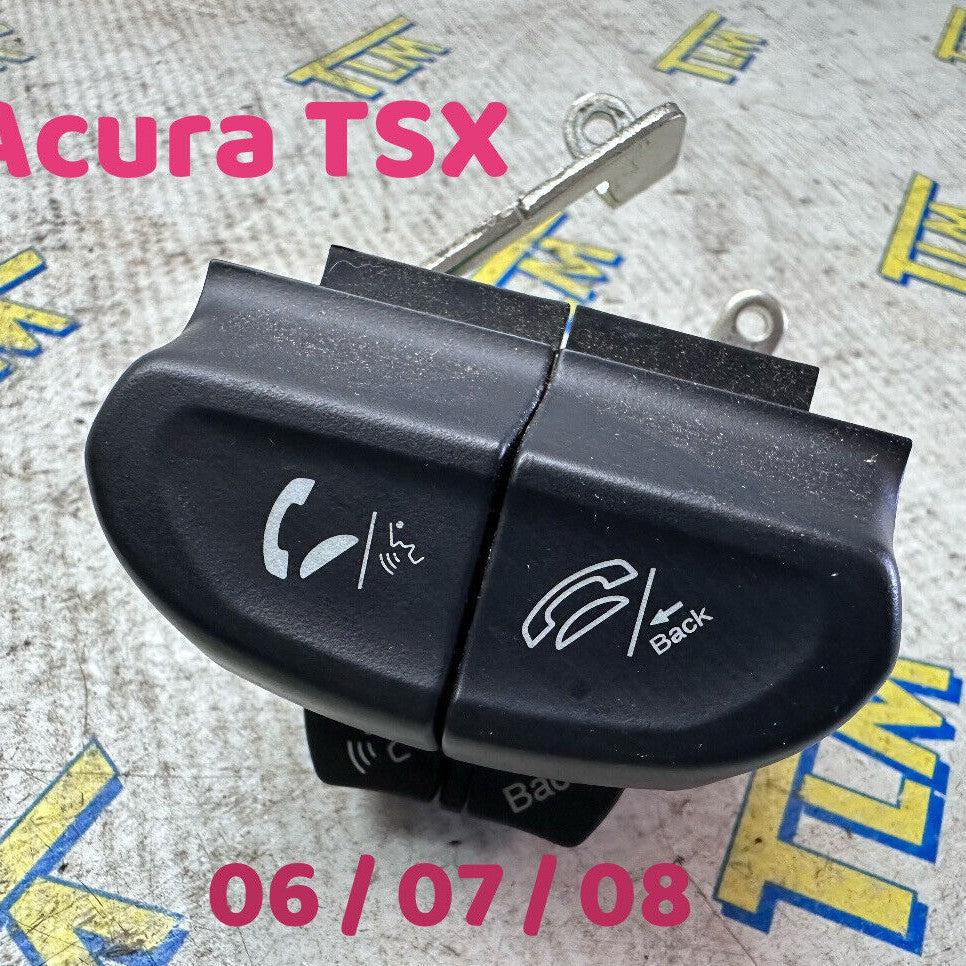06 07 08 Acura TSX Steering Wheel Button Control PHONE TALK VOICE Switch OEM