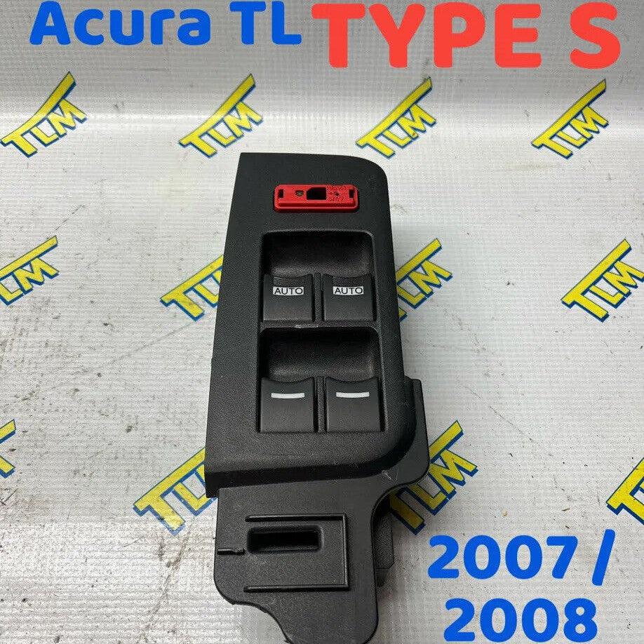 07 08 Acura TL TYPE S Front Driver Master Window Switch Control 2007 2008 OEM
