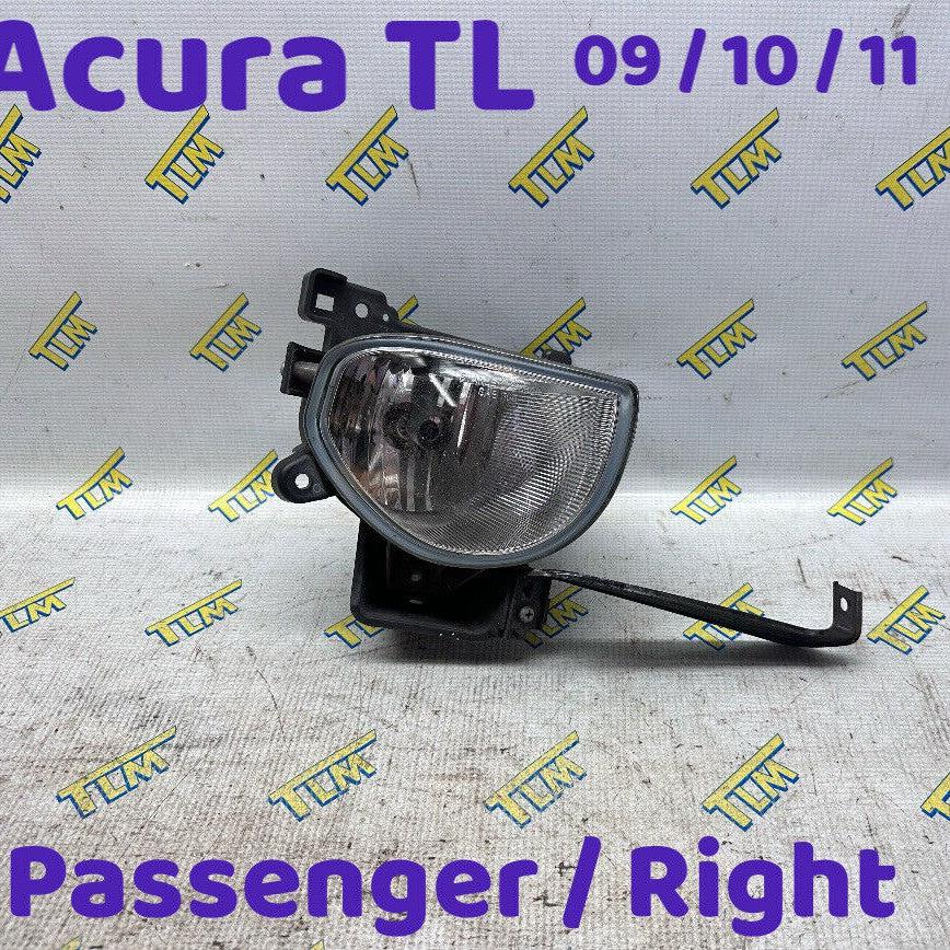 09-11 Acura TL Fog Light w Metal Bracket PASSENGER RIGHT 2009 2010 2011 10 OEM