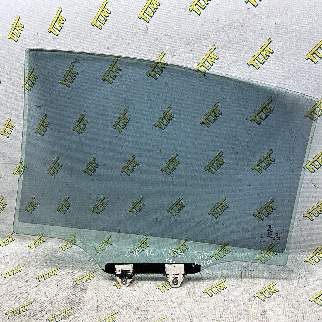 09-14 Acura TL Door Window Glass REAR PASSENGER RIGHT 2010 2011 2012 13 2014 OEM