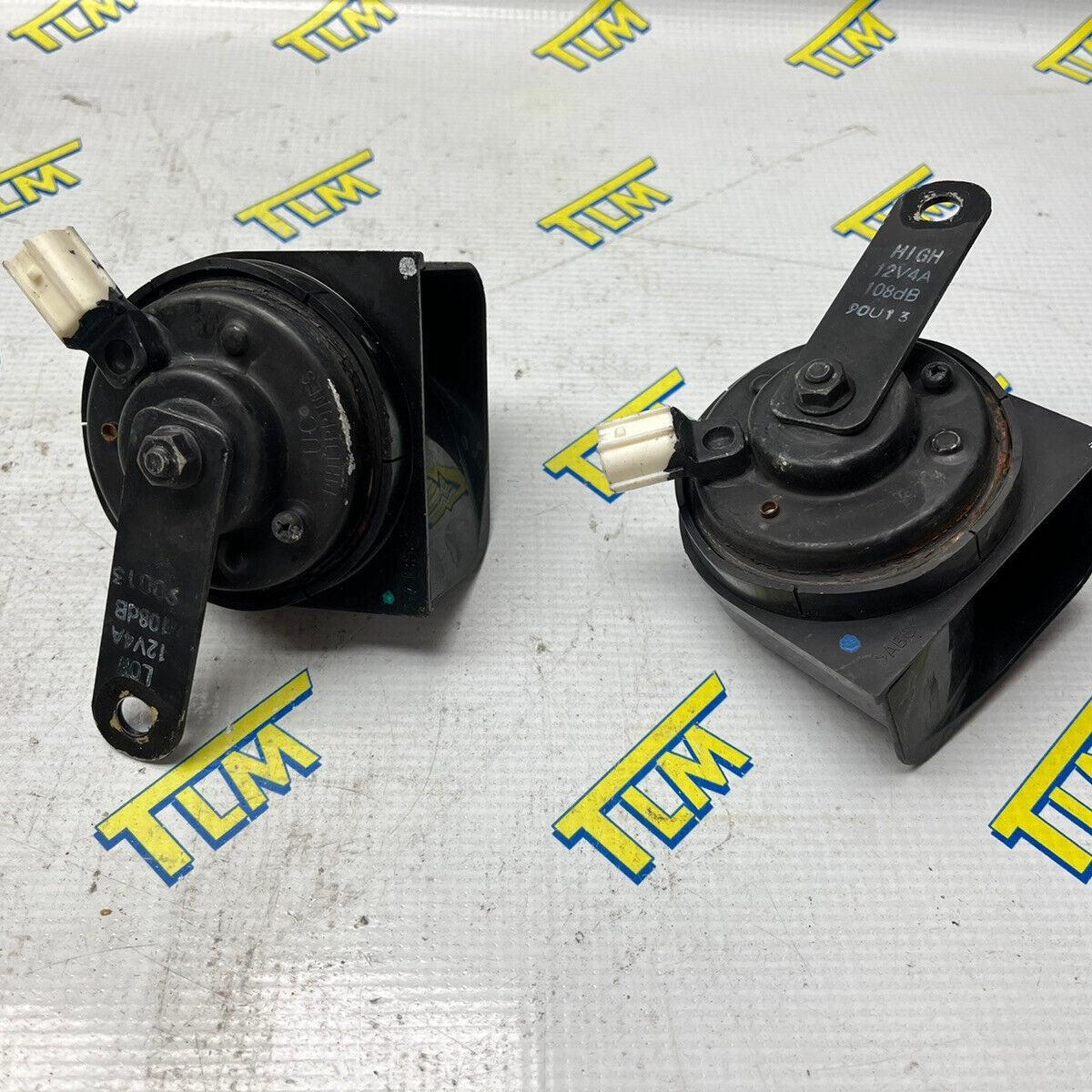09-14 Acura TL Horn Honk High & Low Sound Pair Set 2009 10 2011 12 2013 14 OEM