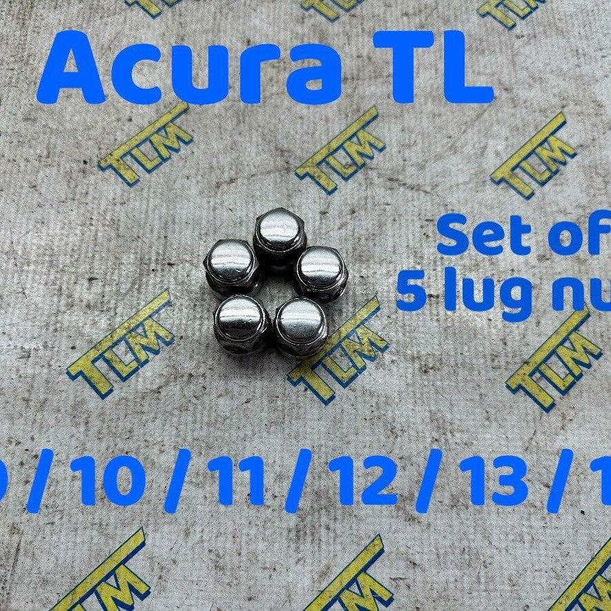 09-14 Acura TL Lug Nuts WHEEL 2009 2010 2011 2012 2013 2014 10 11 12 OEM 5pcs