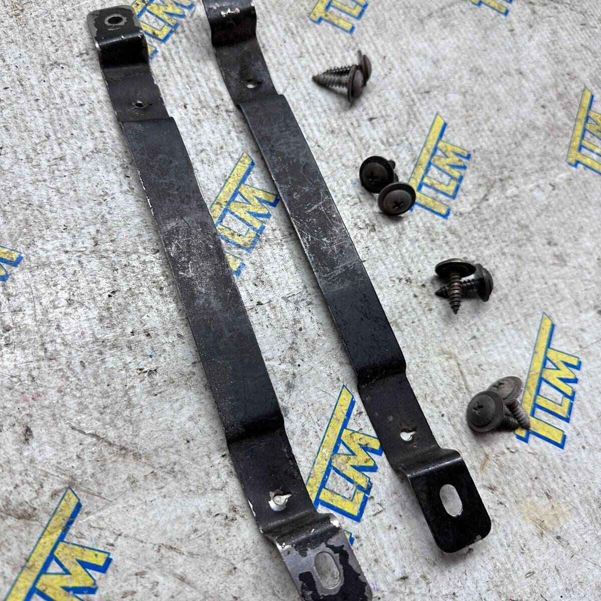 09-14 Acura TL Mud Flap Brackets w Screws Metal 09 2010 2011 2012 2013 2014 OEM