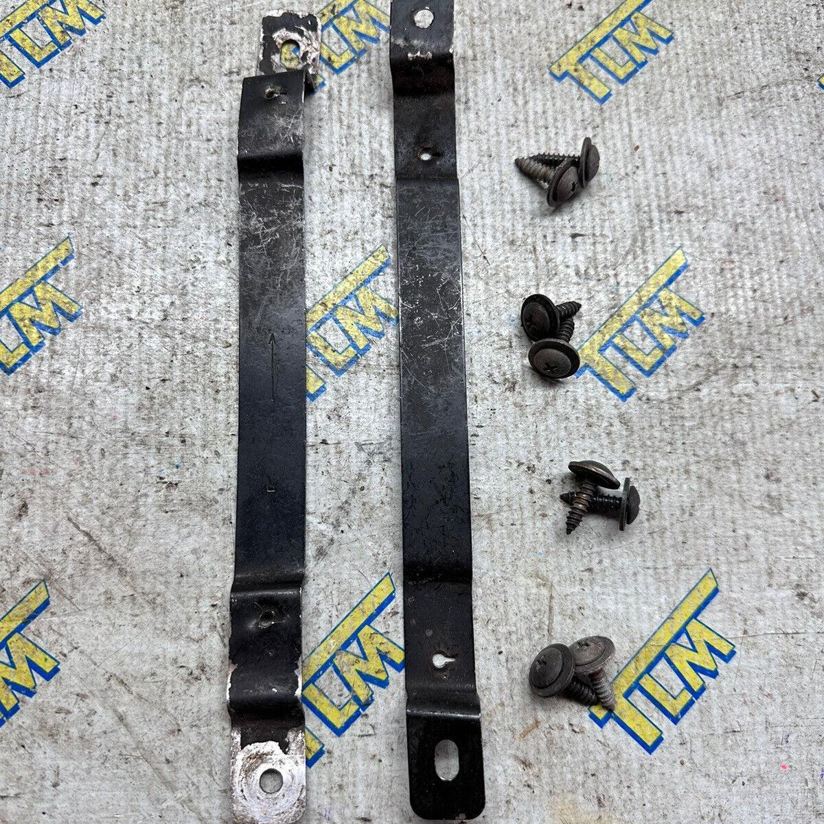 09-14 Acura TL Mud Flap Brackets w Screws Metal 09 2010 2011 2012 2013 2014 OEM