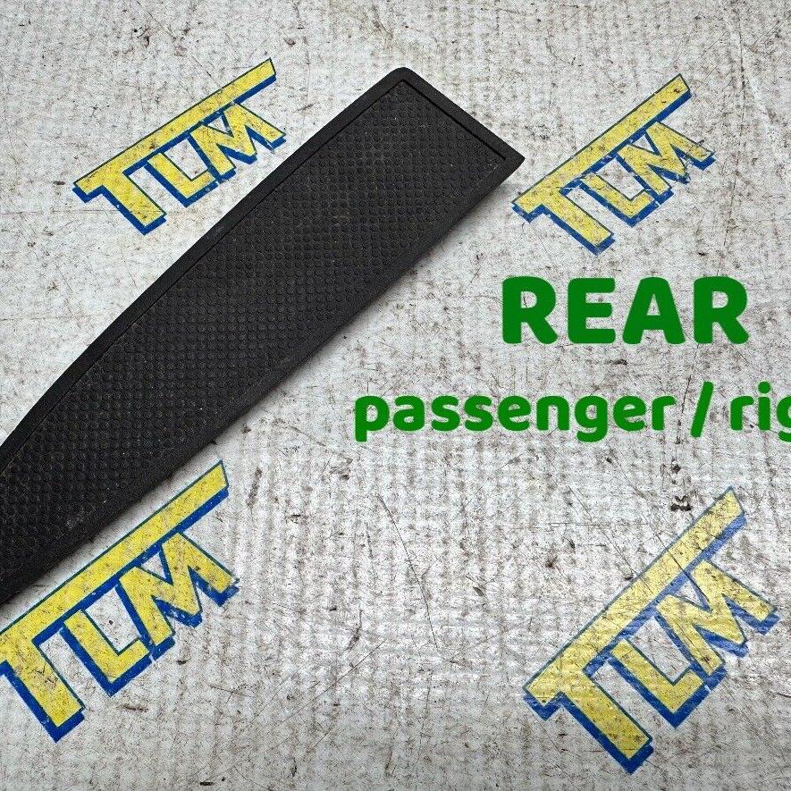 09-14 Acura TL REAR Door Handle Screw Cover Rubber 2010 2011 2012 2013 2014 OEM