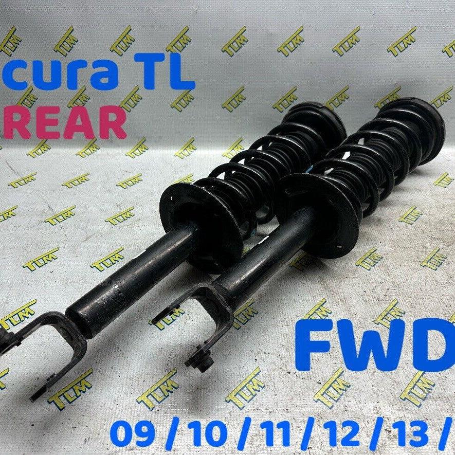 09-14 Acura TL REAR FWD Shock Strut Suspension Coil LEFT RIGHT 10 11 12 13 OEM