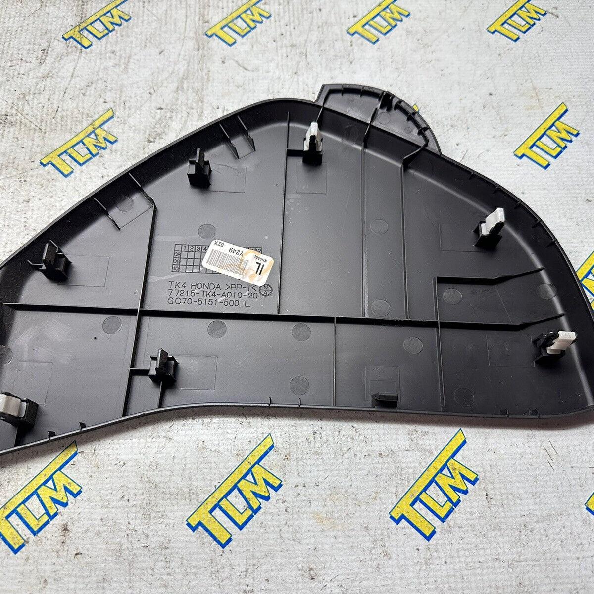 09-14 Acura TL Side Dash Panel Cover Trim DRIVER left 09 10 11 12 13 14 OEM
