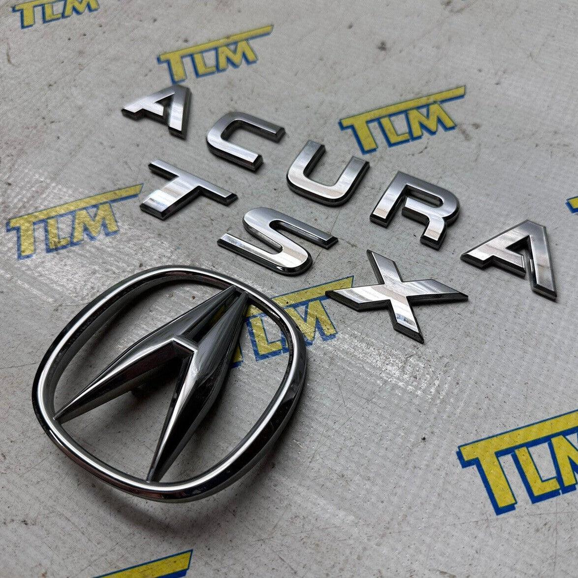 09-14 Acura TSX Trunk Logo Badge Emblem 2009 2010 2011 2012 2013 2014 10 11 OEM
