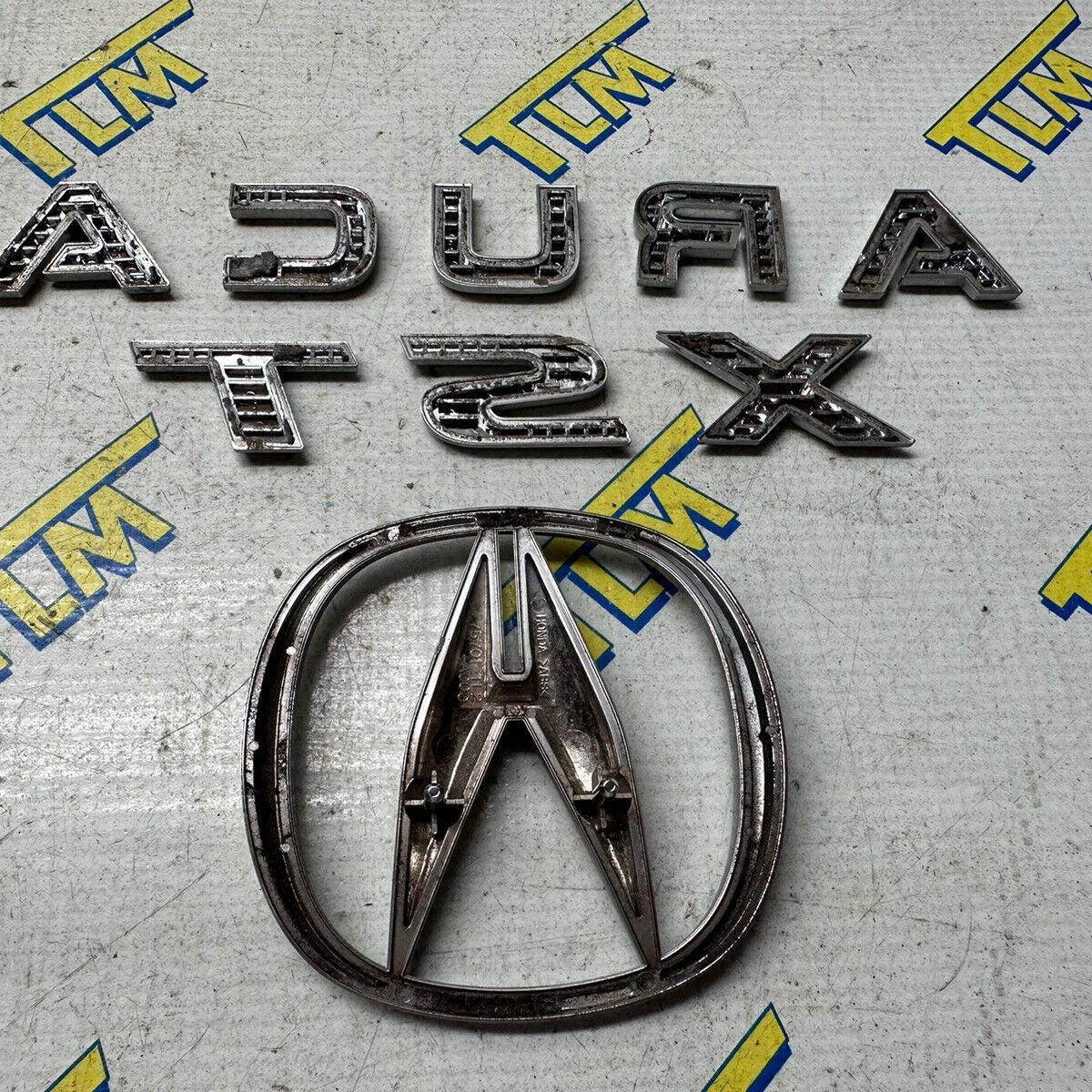 09-14 Acura TSX Trunk Logo Badge Emblem 2009 2010 2011 2012 2013 2014 10 11 OEM