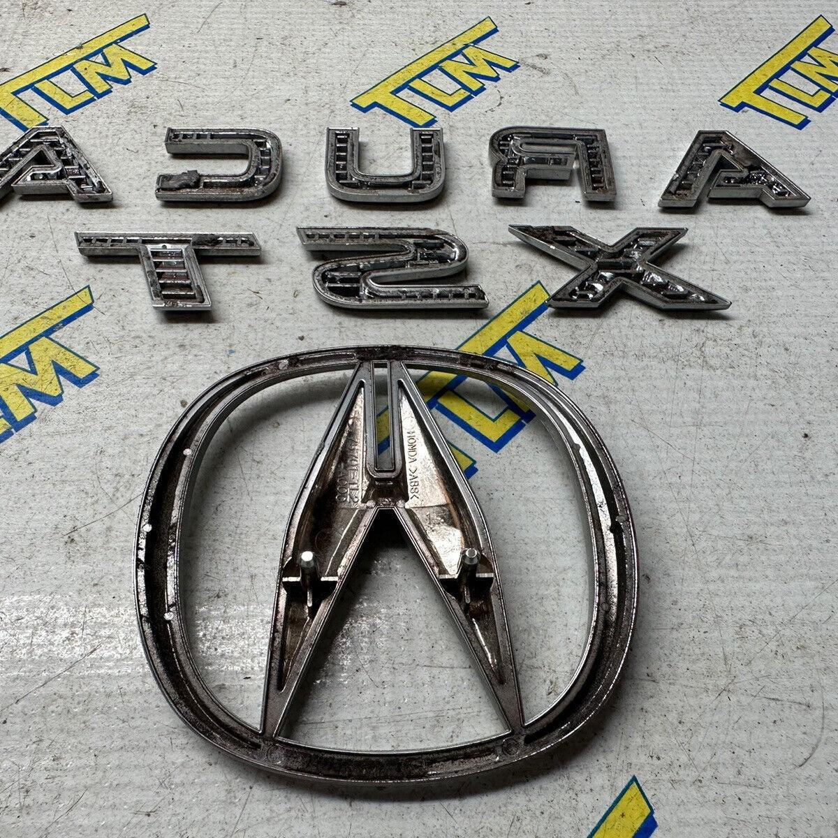 09-14 Acura TSX Trunk Logo Badge Emblem 2009 2010 2011 2012 2013 2014 10 11 OEM