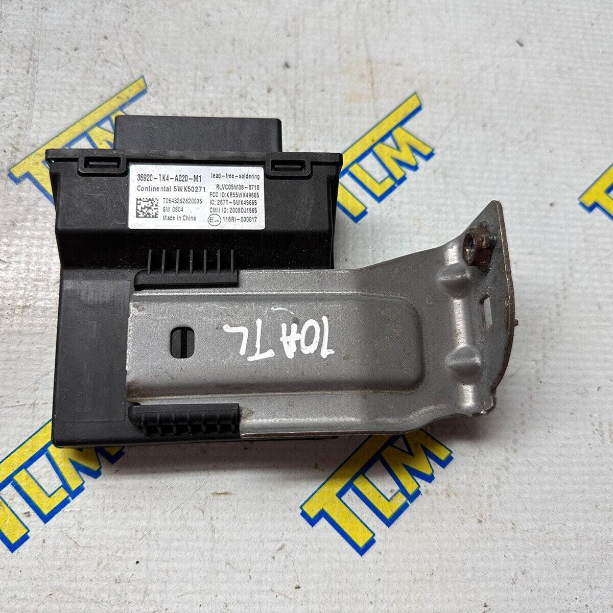 10-14 Acura TL Smart Key Control Module 36920 Unit 2010 2011 2012 2013 2014 OEM