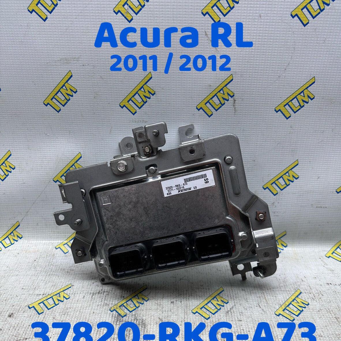 11-12 Acura RL ECU 37820-RKG-A73 Engine Brain Computer Control Module 2011 OEM