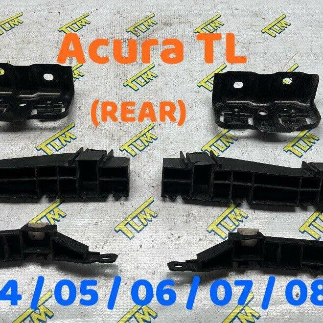 2006 Acura TL REAR Bumper Brackets tail lights DRIVER & PASS 04 05 07 08 OEM