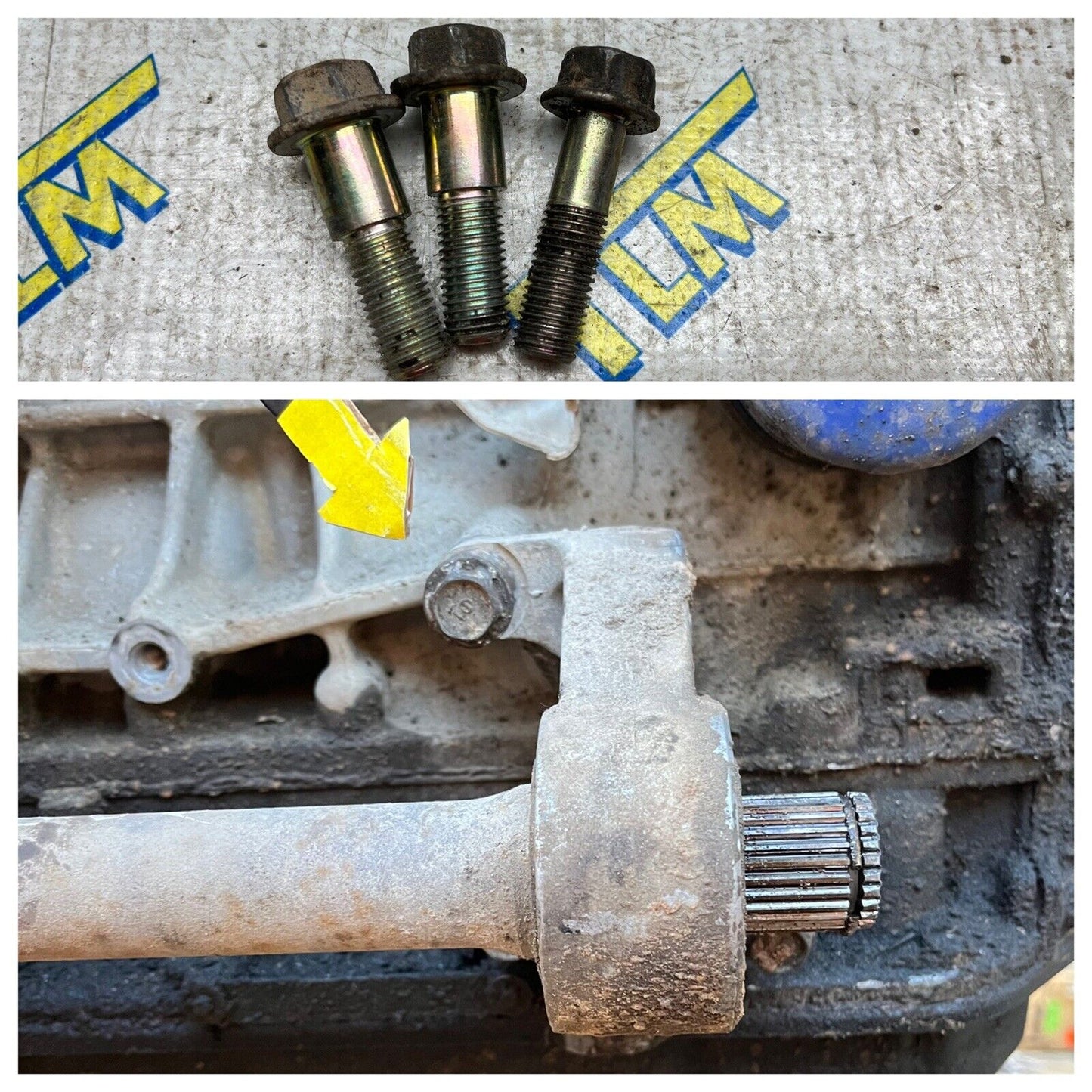 Acura / TL 09-14 / RL 05-12 /Intermediate Half Jack Shaft *BOLTS ONLY* 10 11 OEM
