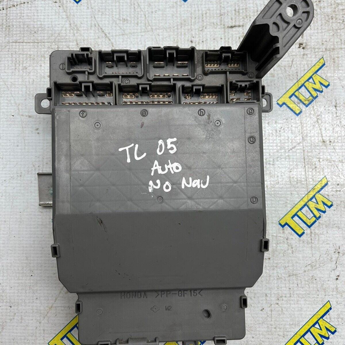 Acura TL 2005 Interior Fuse Box Automatic 05 Under Dash NON navigation OEM