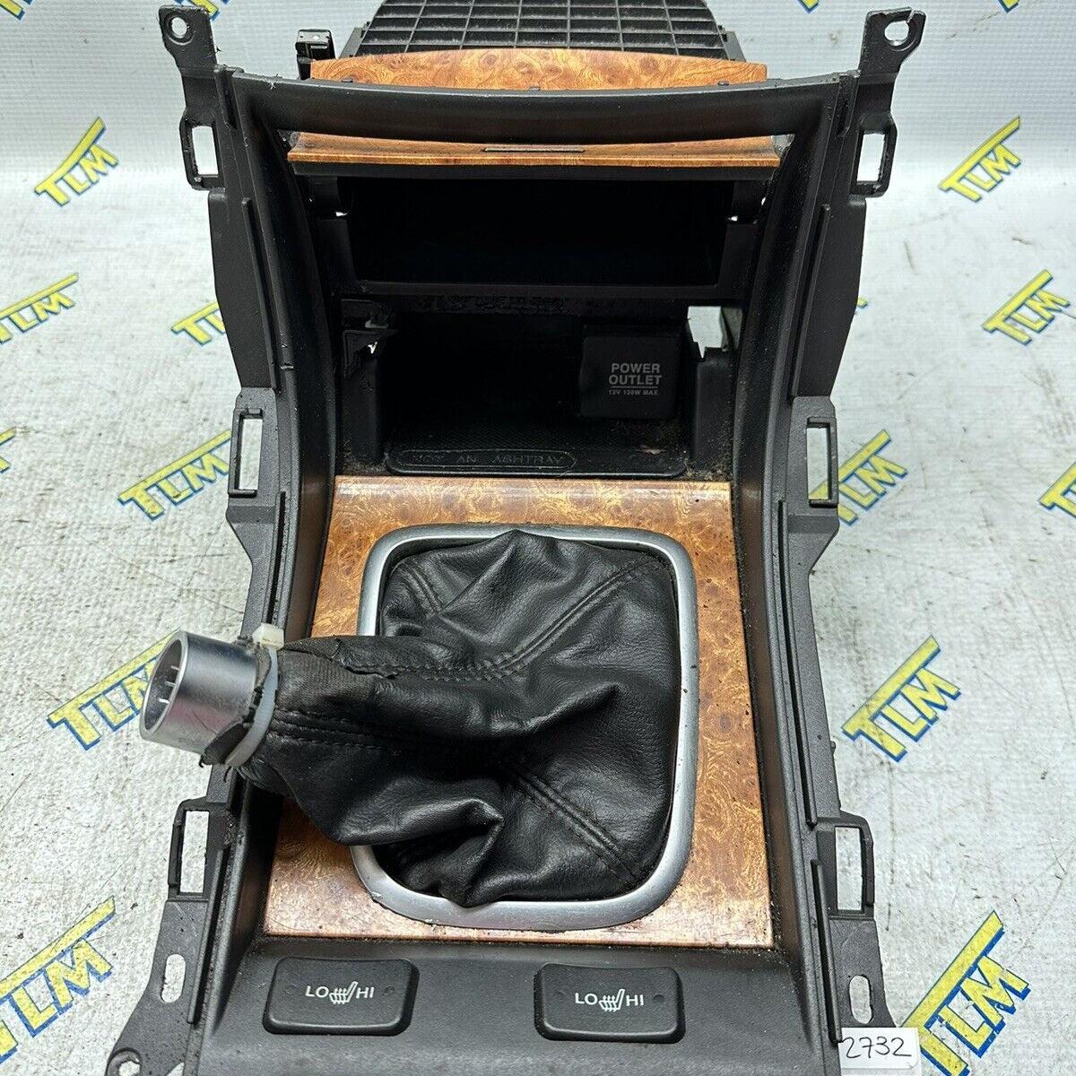 Acura TL Center Console Shifter Trim *MANUAL* Cubby Boot 2004 2005 2006 04 OEM