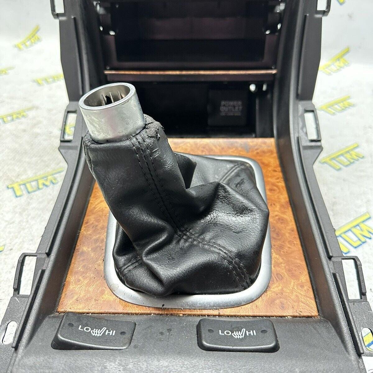 Acura TL Center Console Shifter Trim *MANUAL* Cubby Wood 2004 2005 2006 04 OEM
