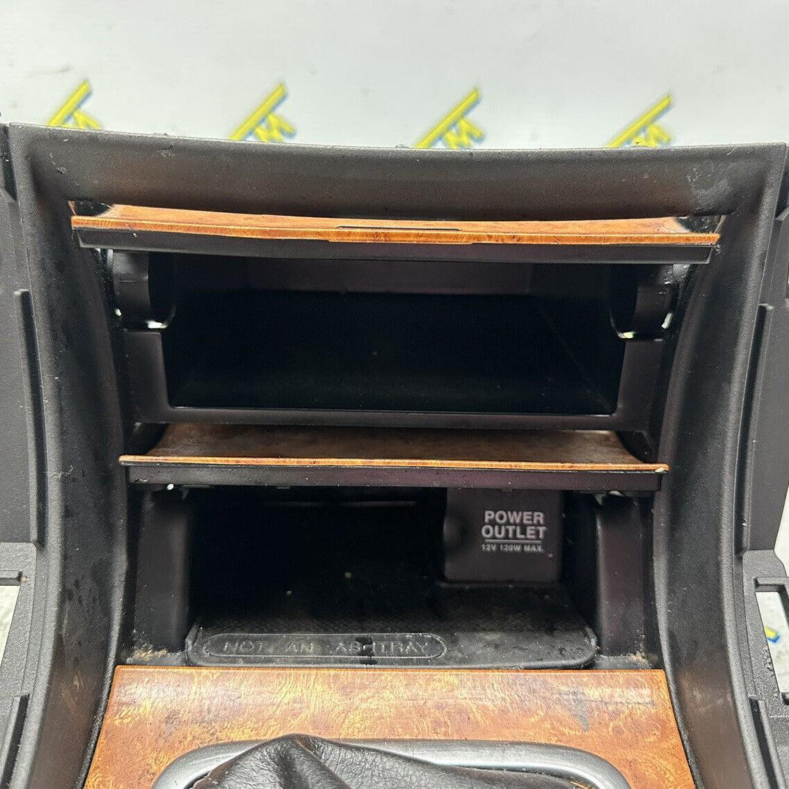 Acura TL Center Console Shifter Trim *MANUAL* Cubby Wood 2004 2005 2006 04 OEM