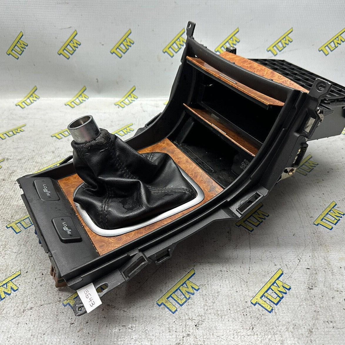 Acura TL Center Console Shifter Trim *MANUAL* Cubby Wood 2004 2005 2006 04 OEM