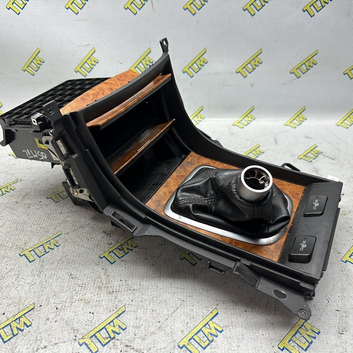 Acura TL Center Console Shifter Trim *MANUAL* Cubby Wood 2004 2005 2006 04 OEM