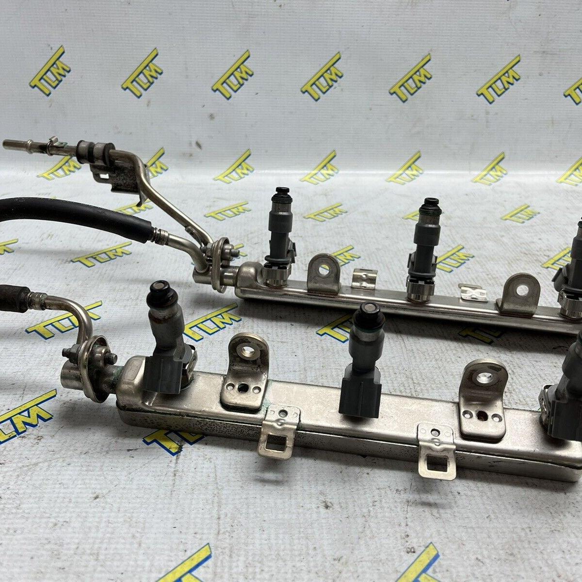 Acura TL Fuel Rail Injectors Left & Right Pair 2009 2010 2011 2012 2013 2014 OEM