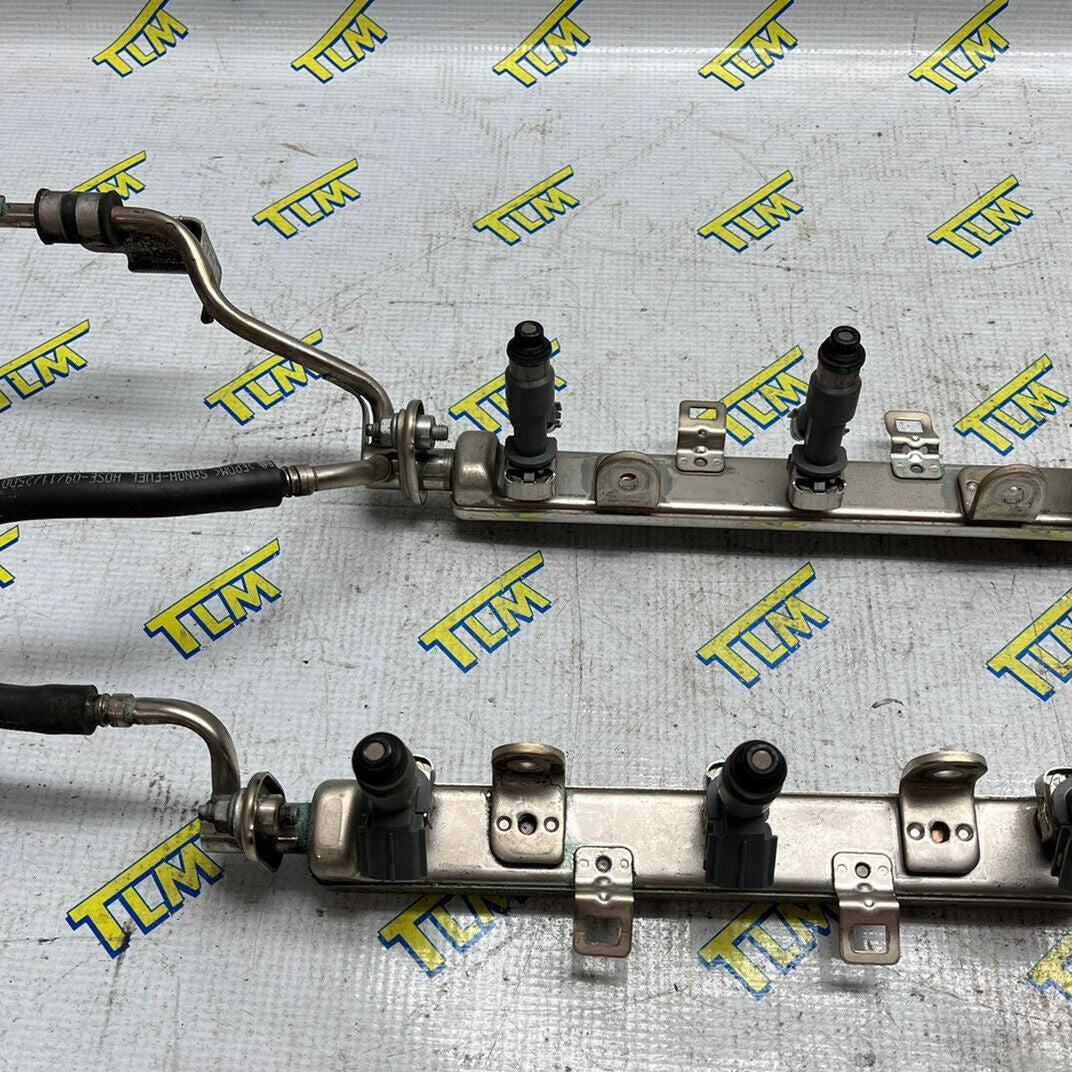 Acura TL Fuel Rail Injectors Left & Right Pair 2009 2010 2011 2012 2013 2014 OEM