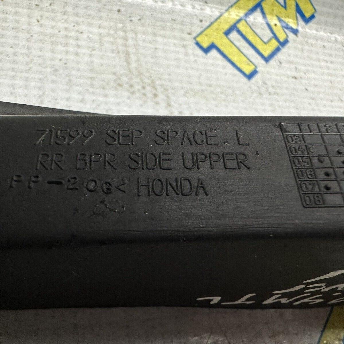 Acura TL REAR Bumper Spacer Bracket DRIVER LEFT Tail Plastic 04 05 06 07 08 OEM