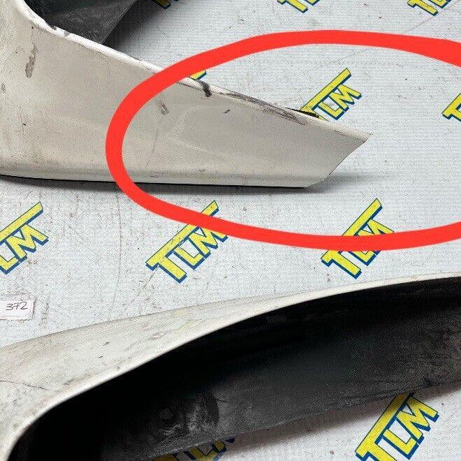 Acura TL REAR Mud Flap WHITE Right Left 09 2010 11 12 13 14 Splash OEM