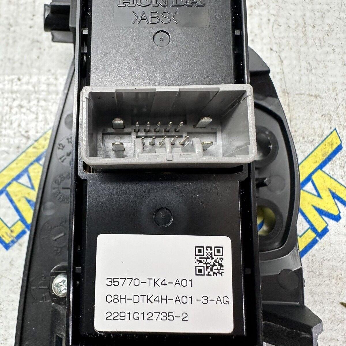 Acura TL REAR RIGHT PASSENGER Window Switch Button 09 10 11 12 2013 2014 OEM