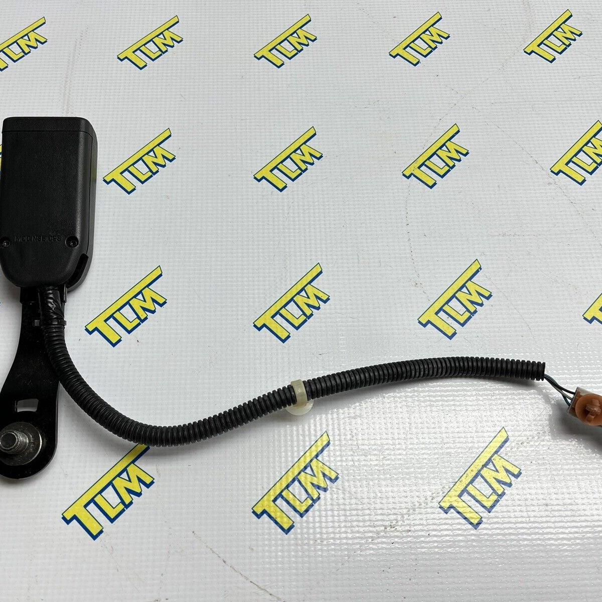 Acura TL TYPE S Seatbelt Buckle FRONT PASSENGER RIGHT Black 2007 2008 OEM