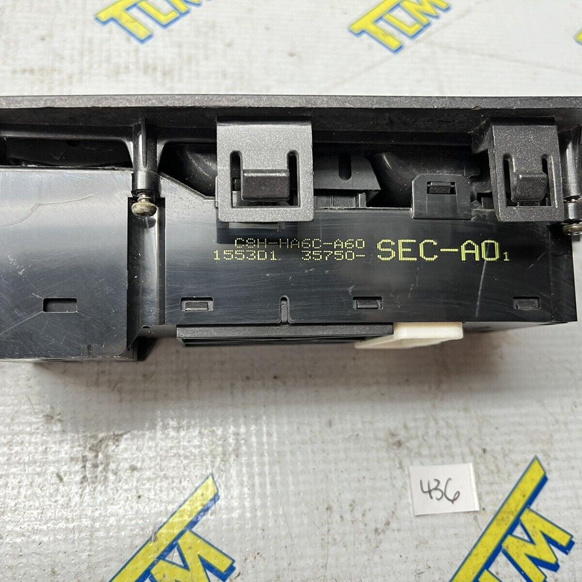 Acura TSX Front Driver Master Window Switch Control Button 2006 2007 2008 OEM