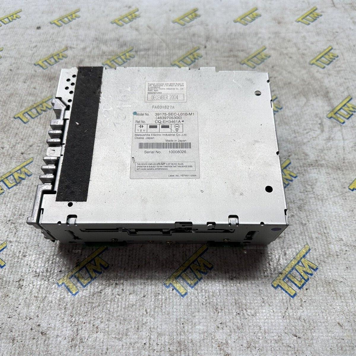 Acura TSX Radio Receiver 39175-SEC-L010-M1 BLOCK OEM