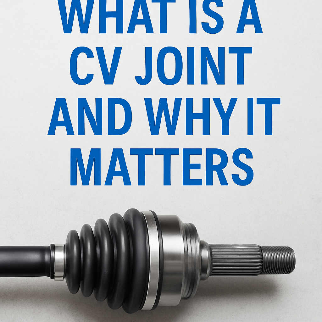 What Is A CV Joint And Why It Matters