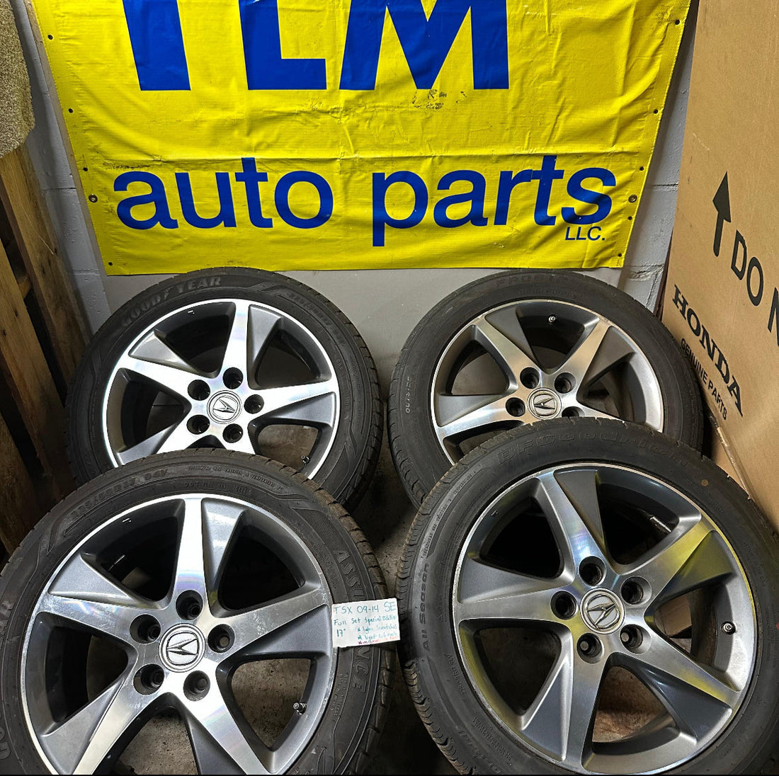Acura TSX Special Edition rims, full set