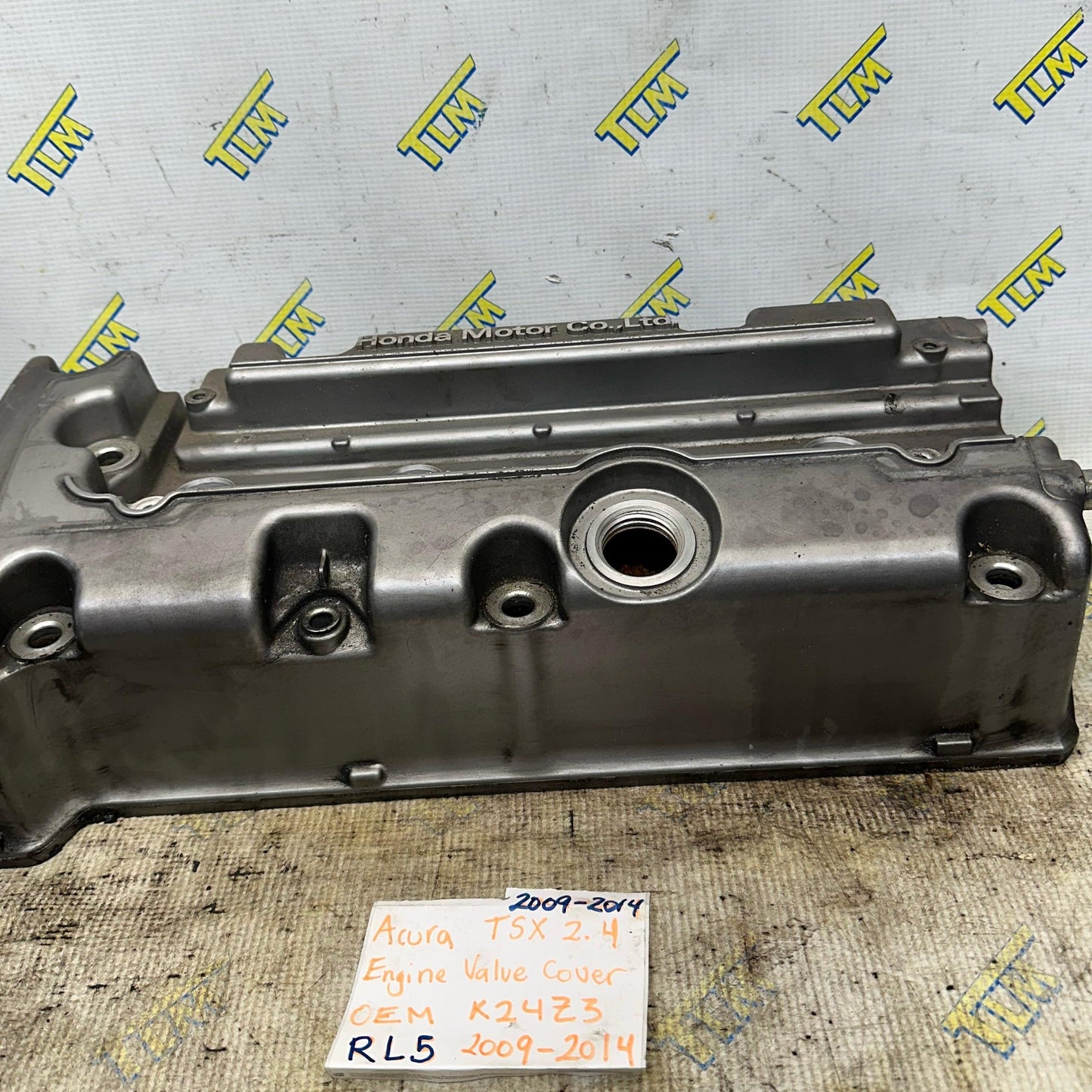 09-14 Acura TSX 2.4 Engine Valve Cover K24Z3 RL5 2010 2011 2012 2013 OEM