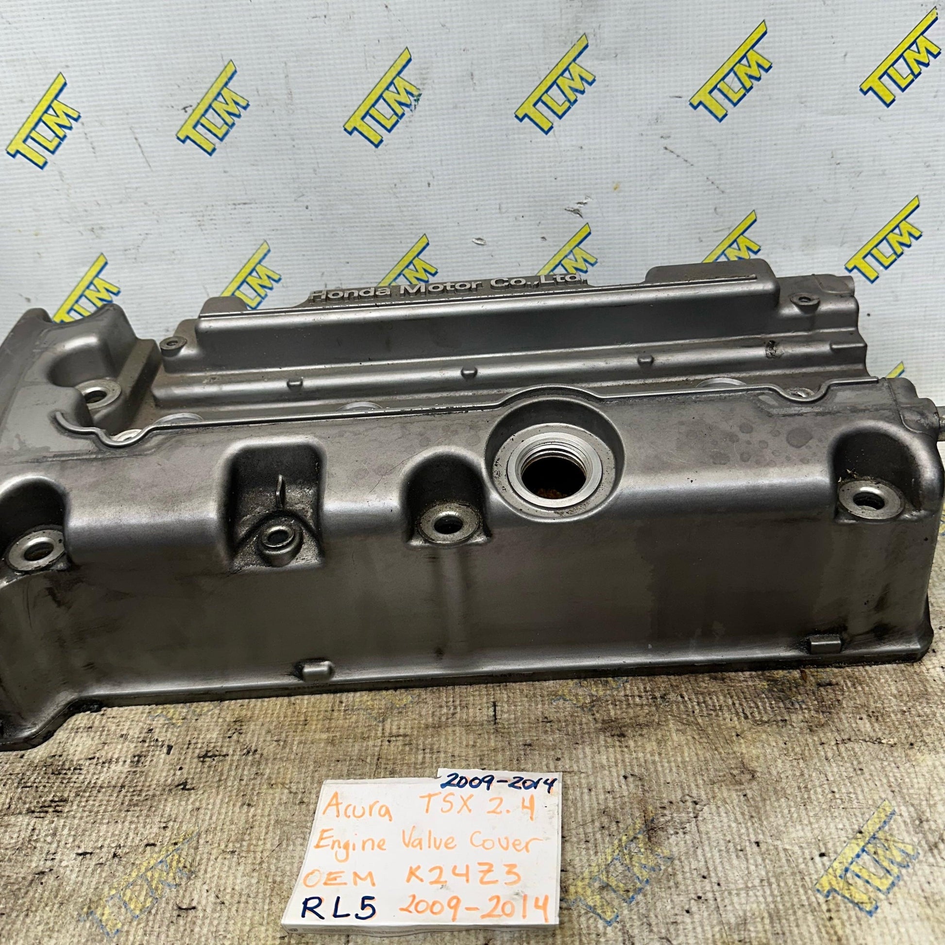 09-14 Acura TSX 2.4 Engine Valve Cover K24Z3 RL5 2010 2011 2012 2013 OEM