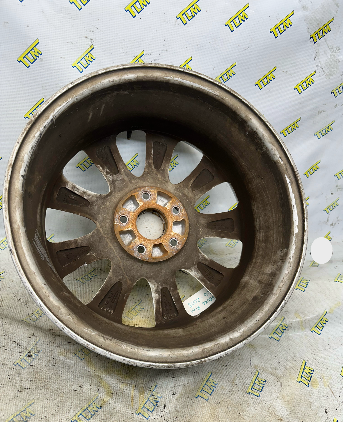 06-08 Honda Accord Rim Wheel 17” 2006 2007 2008 Factory 9 Spoke OEM