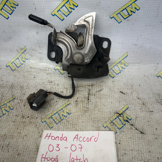 03-07 Honda Accord Hood Latch Lock Actuator 2003 2004 2005 2006 2007 OEM