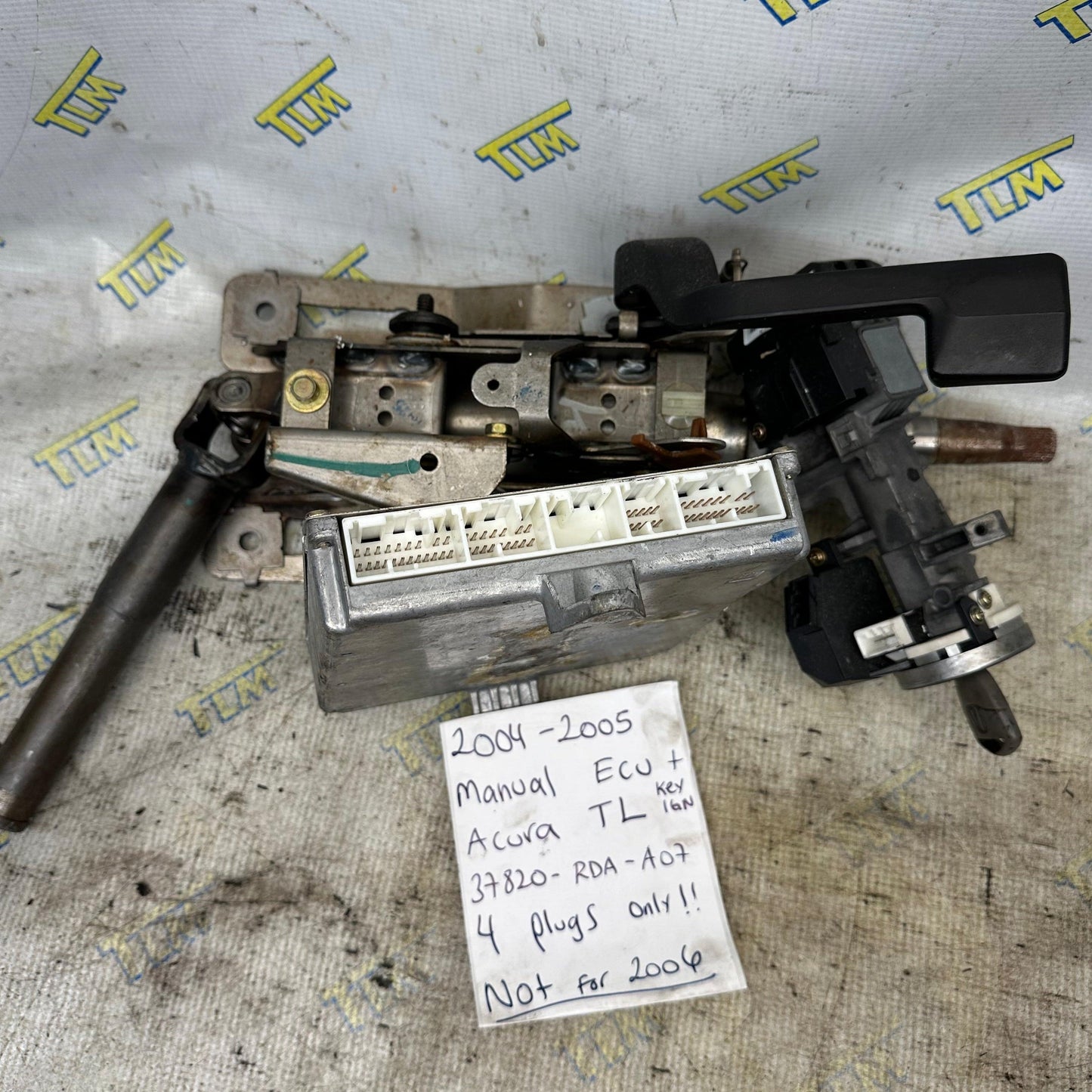 04 05 Acura TL *manual* ECU Ignition Immobilizer Key 6 Speed Immo RDAA07 2004 2005 OEM