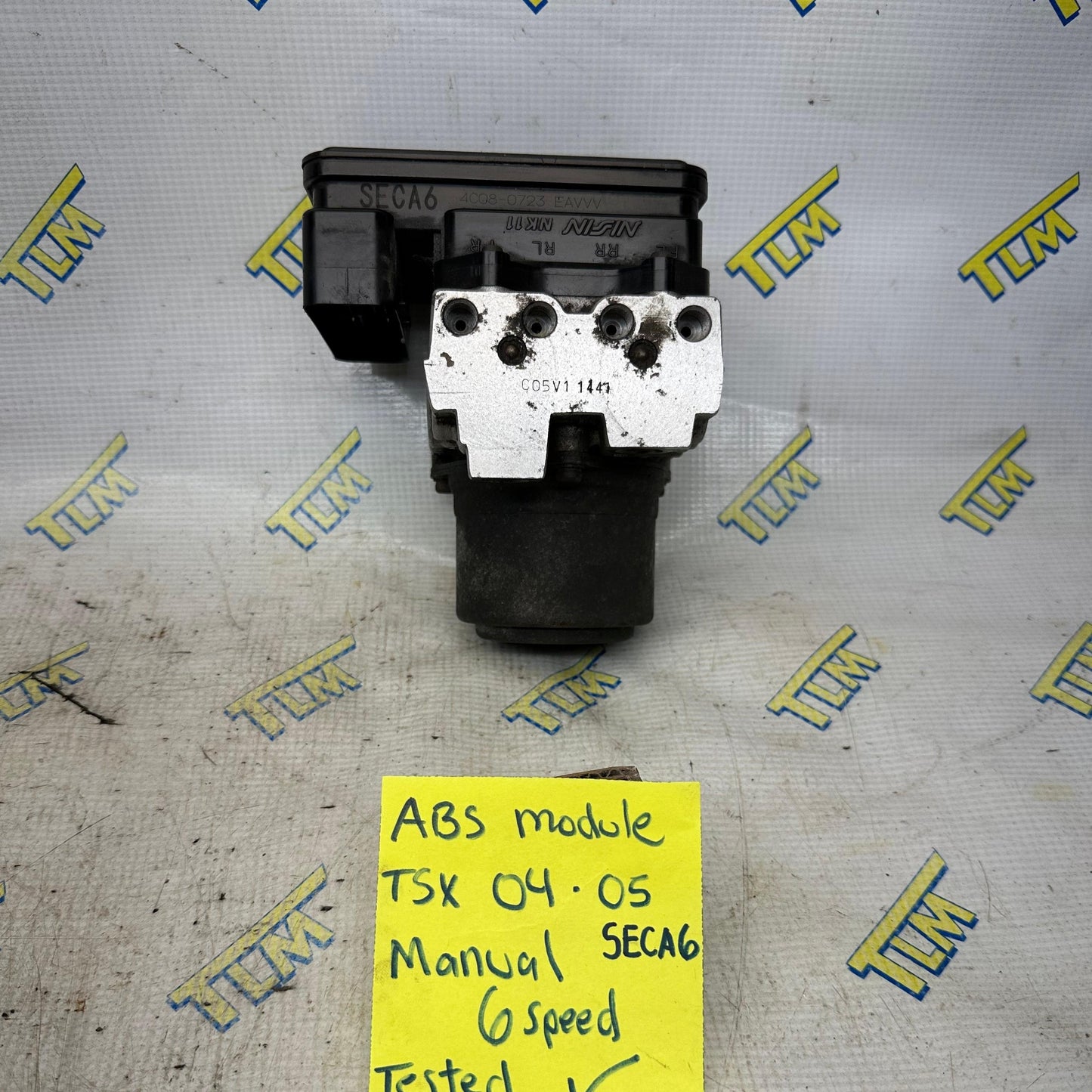 04 05 Acura TSX ABS Pump Module SECA6 Assembly Brake *MANUAL* M/T 6 Speed OEM