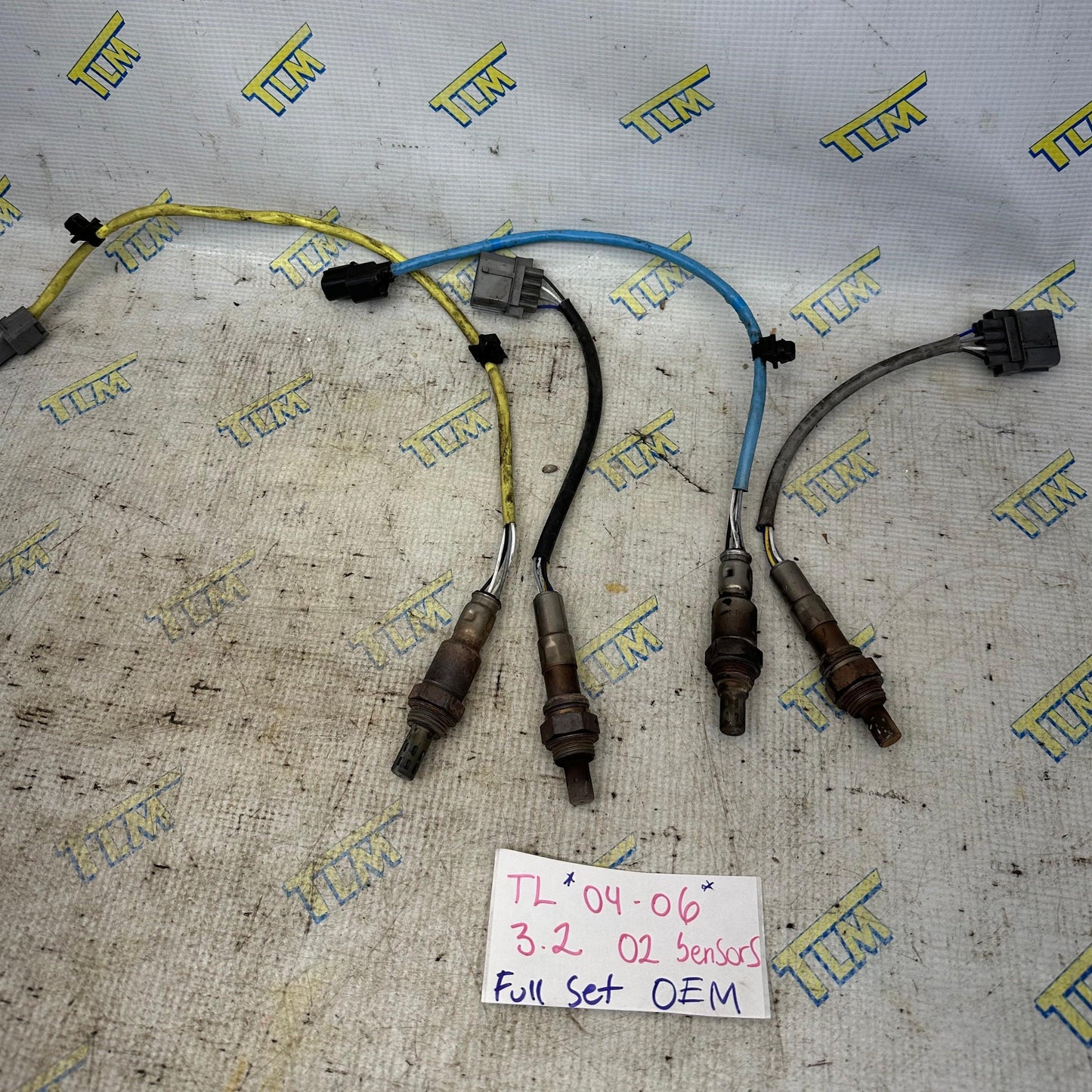 04-06 Acura TL 02 Sensors 3.2 FULL Set 2004 2005 2006 05 OEM