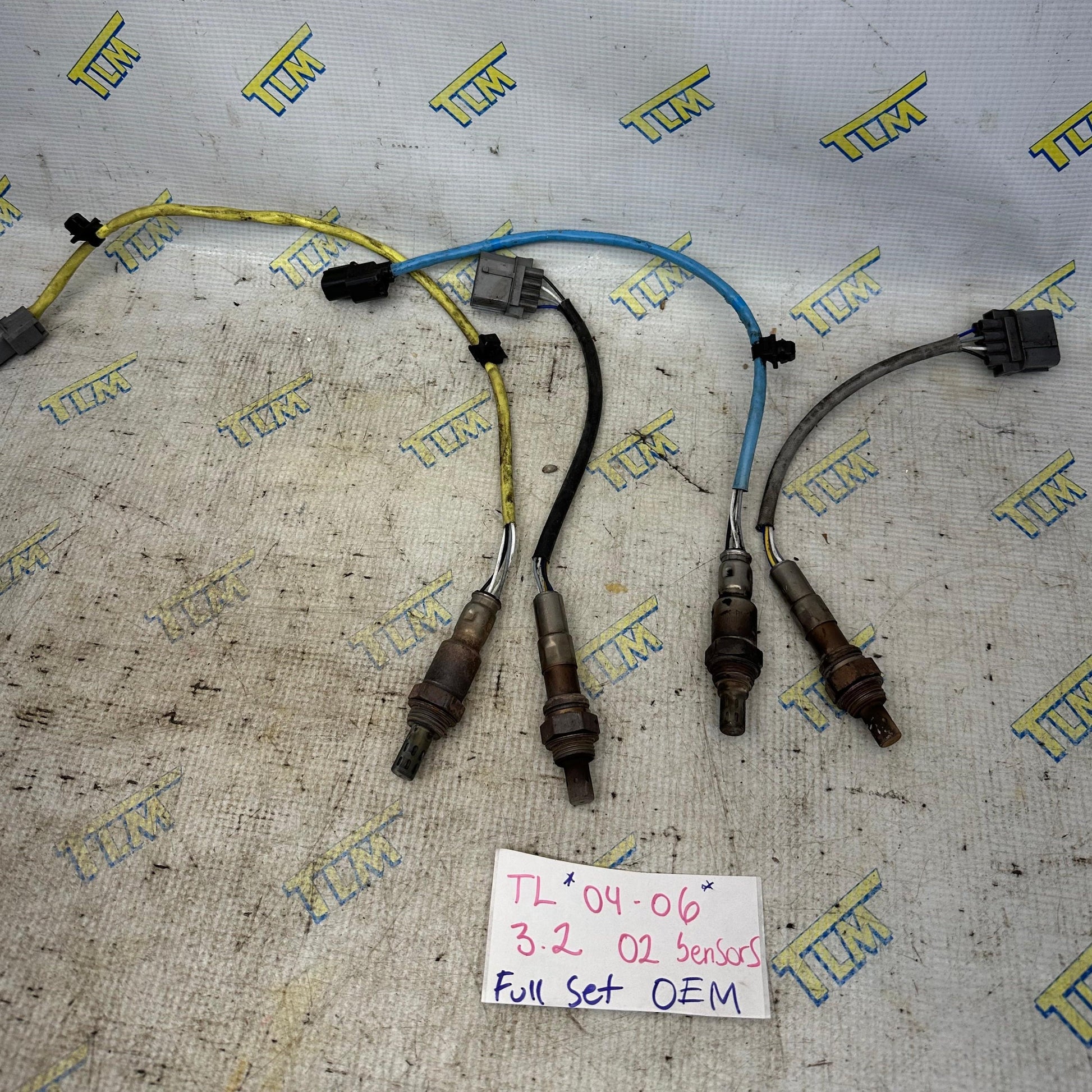 04-06 Acura TL 02 Sensors 3.2 FULL Set 2004 2005 2006 05 OEM