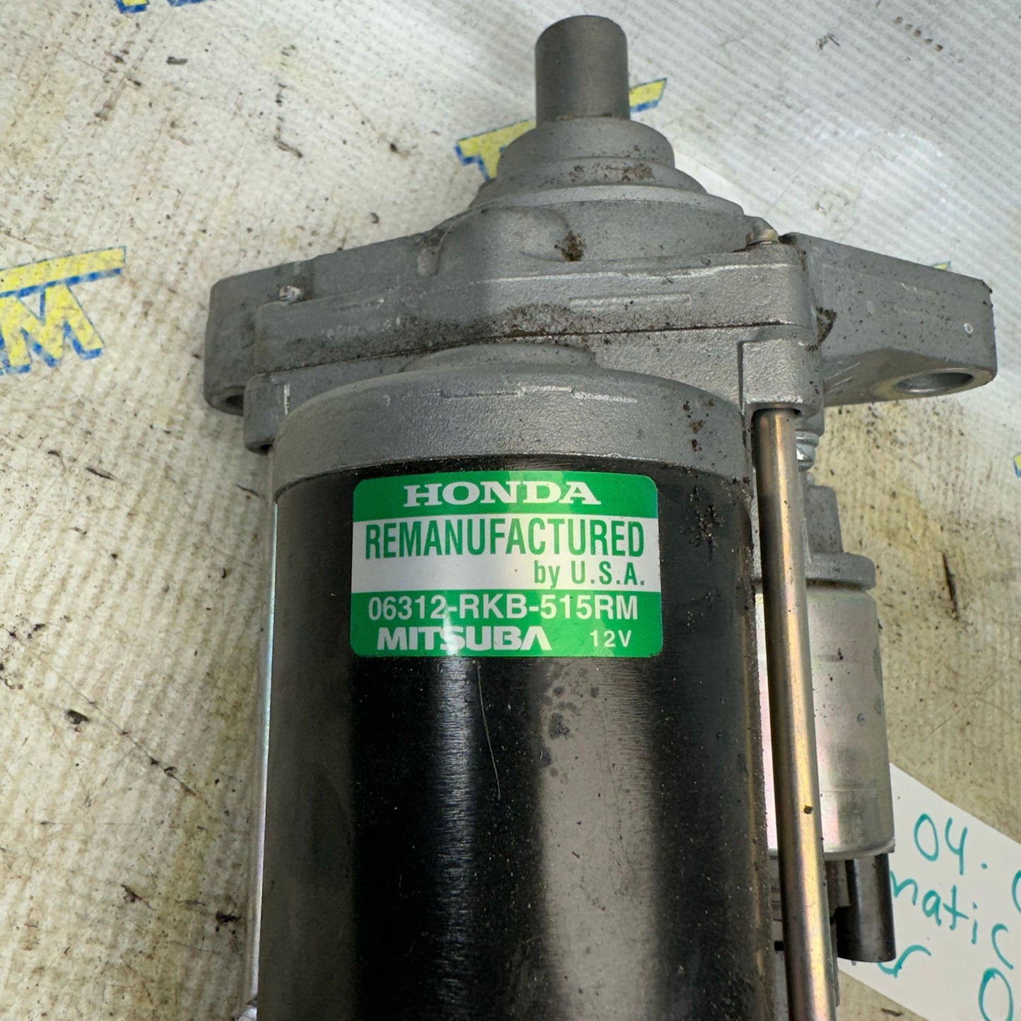 04 - 06 Acura TL Starter Motor 3.2 *AUTOMATIC* 2004 2005 2006  *TESTED* 05 OEM