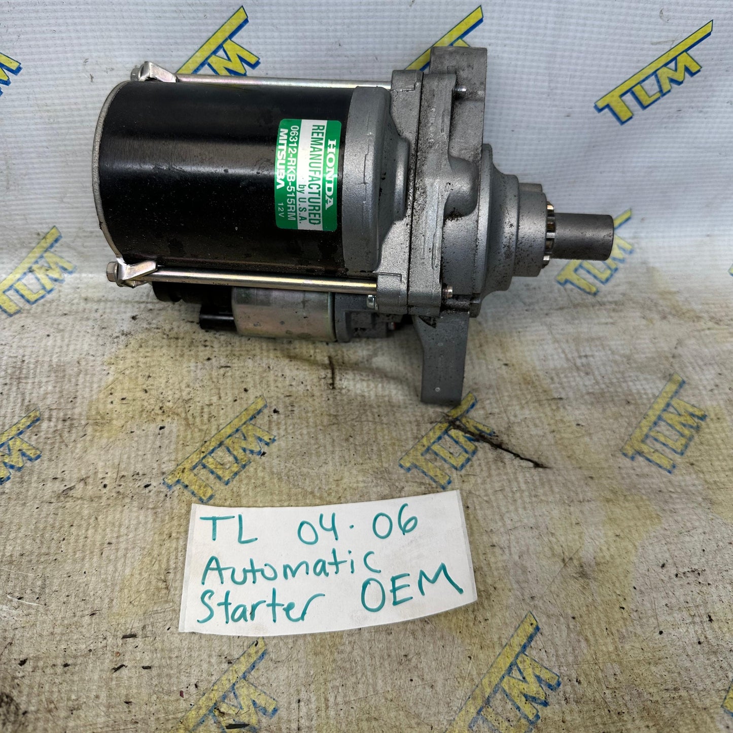 04 - 06 Acura TL Starter Motor 3.2 *AUTOMATIC* 2004 2005 2006  *TESTED* 05 OEM