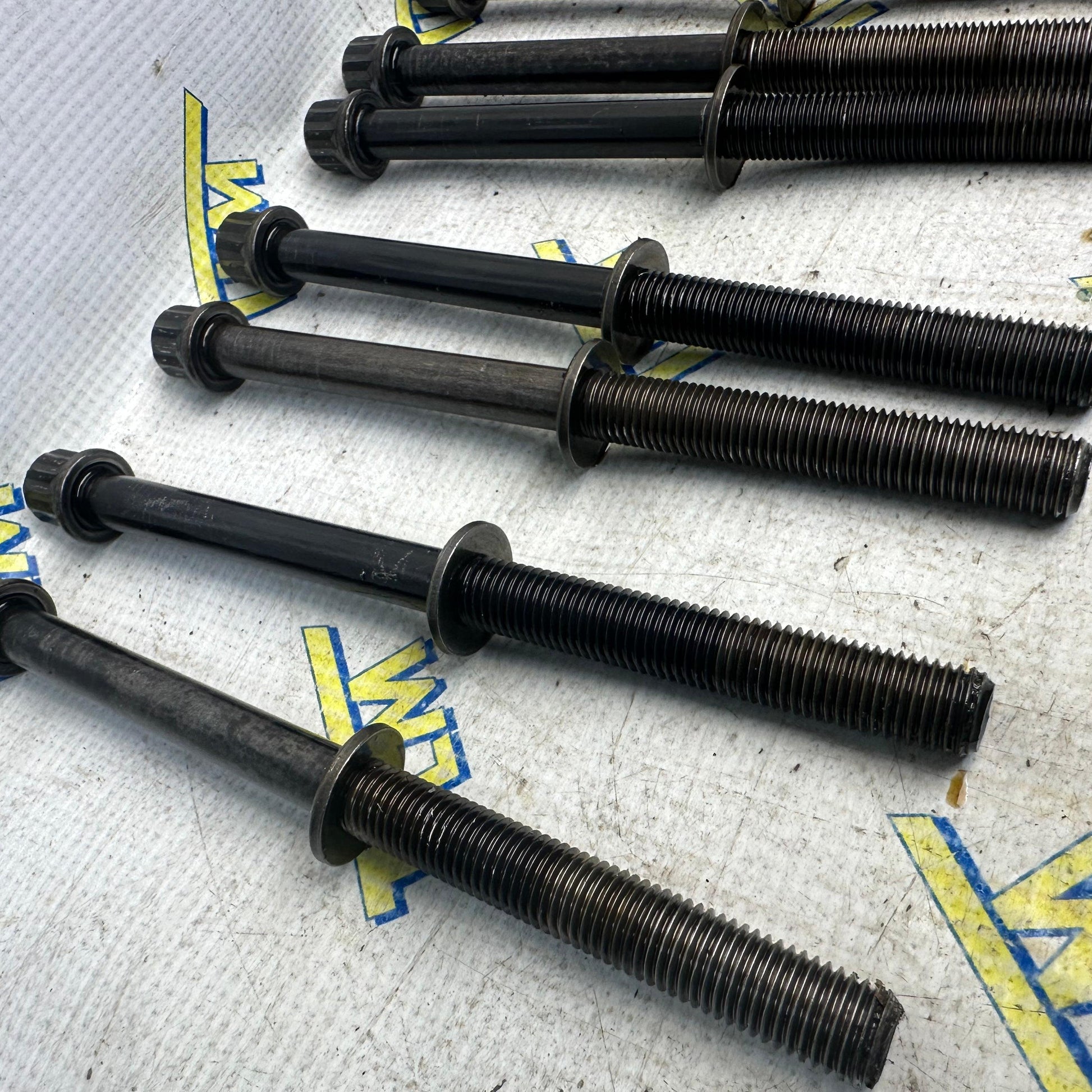 04-08 Acura TL Cylinder Head Bolts 16 Pieces J32A3 3.2 Engine 14mm 05 06 07 OEM