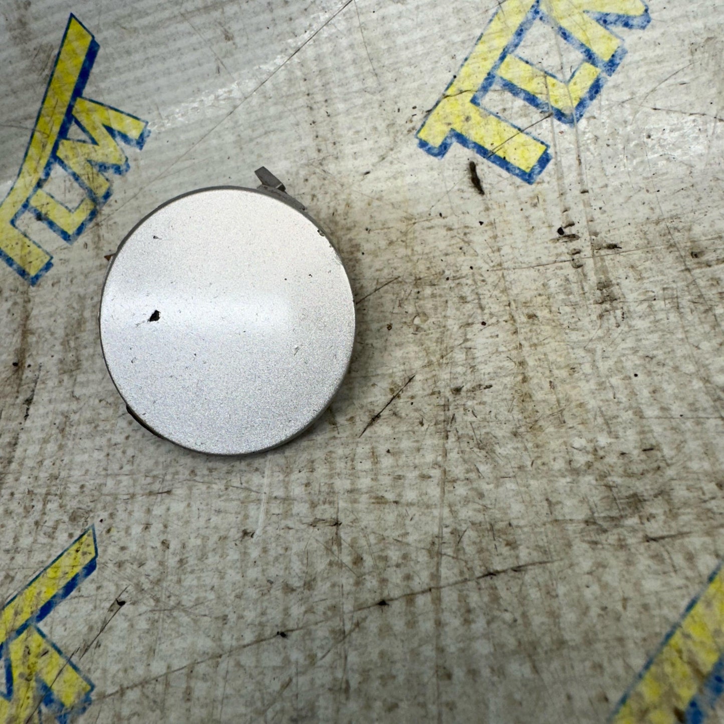 04-08 Acura TL Front Bumper Tow Hook Cover Cap SILVER 04 05 2006 2007 2008 OEM