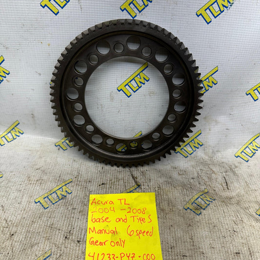 04-08 Acura TL Gear Ring TYPE S base Manual 6 Speed 41233-PYZ-003 05 06 07 OEM