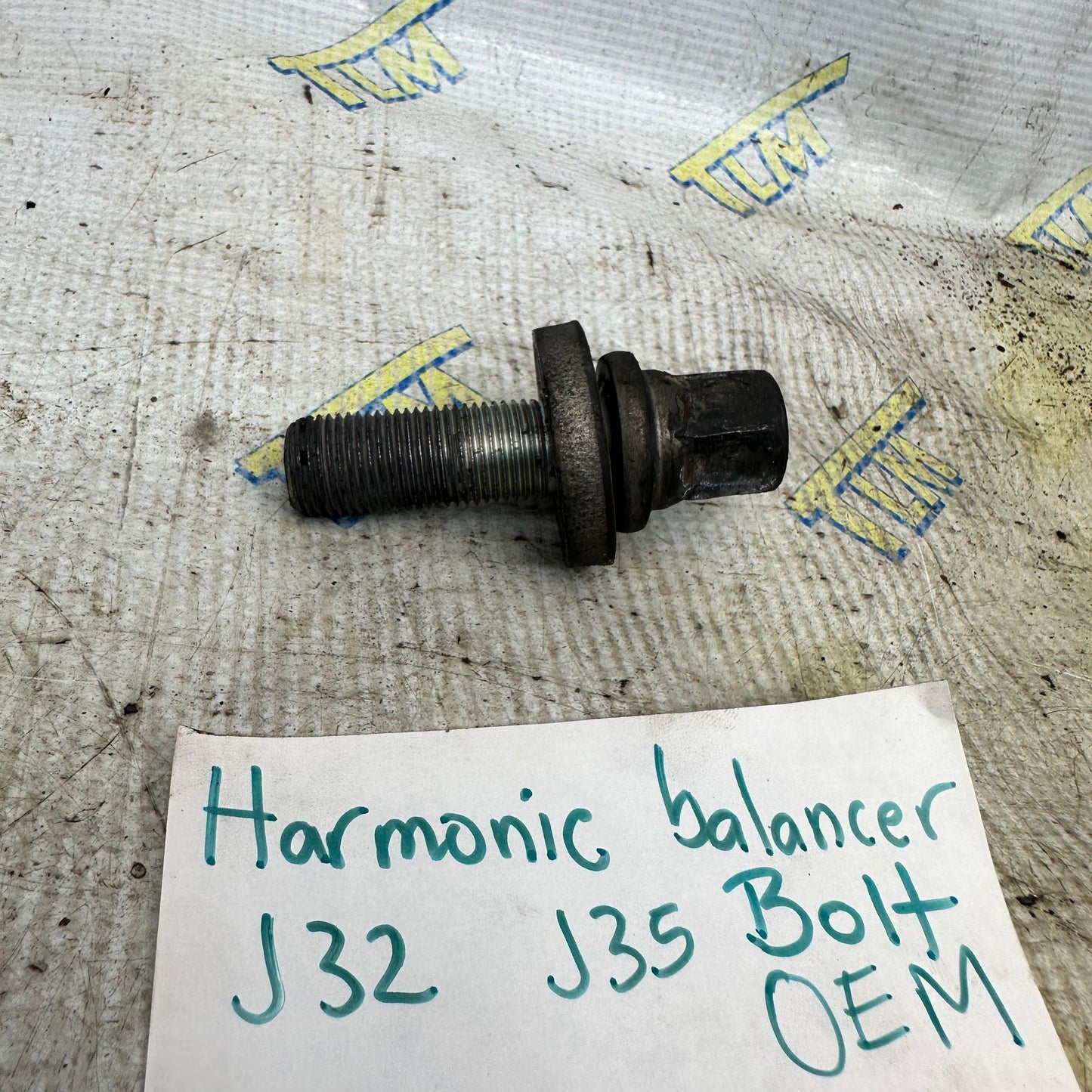 04-08 Acura TL Harmonic Balancer Bolt J32 J35 3.2 3.5 Engine 05 06 07 OEM