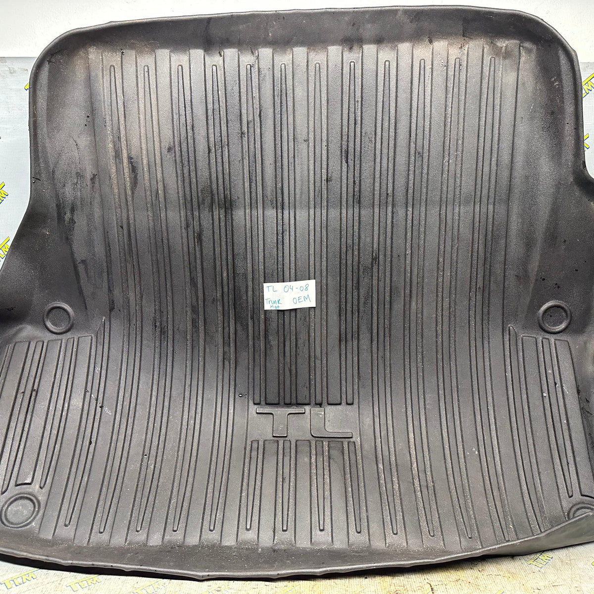 04-08 Acura TL Trunk Mat Liner All Weather Rubber 2004 05 06 2007 2008 OEM