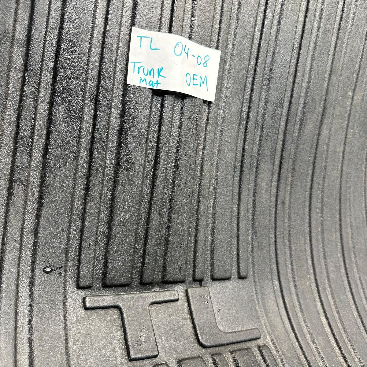 04-08 Acura TL Trunk Mat Liner All Weather Rubber 2004 05 06 2007 2008 OEM
